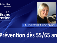Audrey François-Souche : prévention dès 55/65 ans