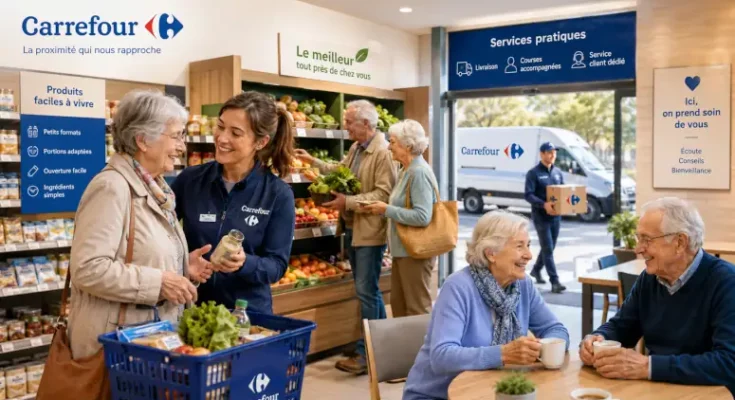 Le Groupe Carrefour veut conquérir les Seniors