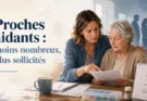 Proches aidants moins nombreux, plus sollicités