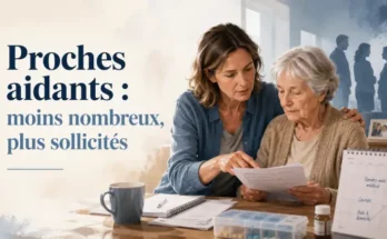 Proches aidants moins nombreux, plus sollicités